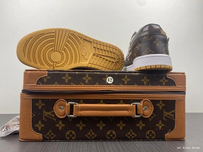 1st Kicks Shoes 1 Jordan OW LOW Air AJ1 x Off-Louis 0814